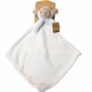 Levi & Emmie S.L. Home Fashions Lamb Sheep Lovey Security Blanket 15" X 14" NEW